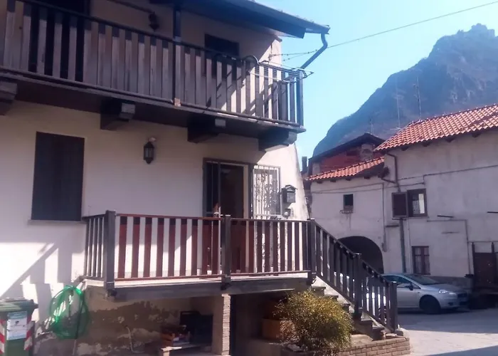 Casa Del Rustico, Indipendente Vista Sacra Con Dipinto
